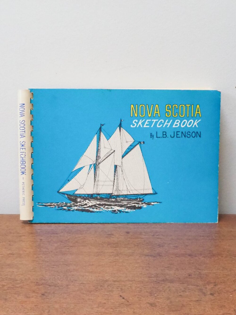 Nova Scotia Sketchbook - LB Jenson - Vintage Souvenir Book - Maritime Historical